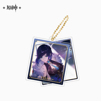 Genshin Impact Theme Double Piece Acrylic Keychain