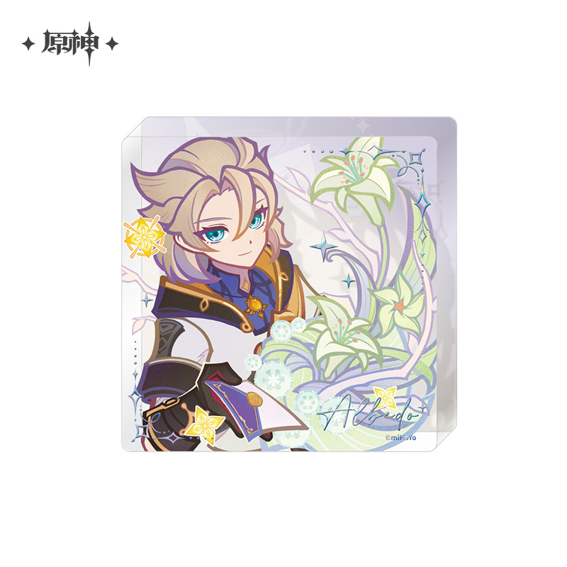 Pre-Order Genshin Impact - Fragrant Echoes Series Badge & Acrylic Block