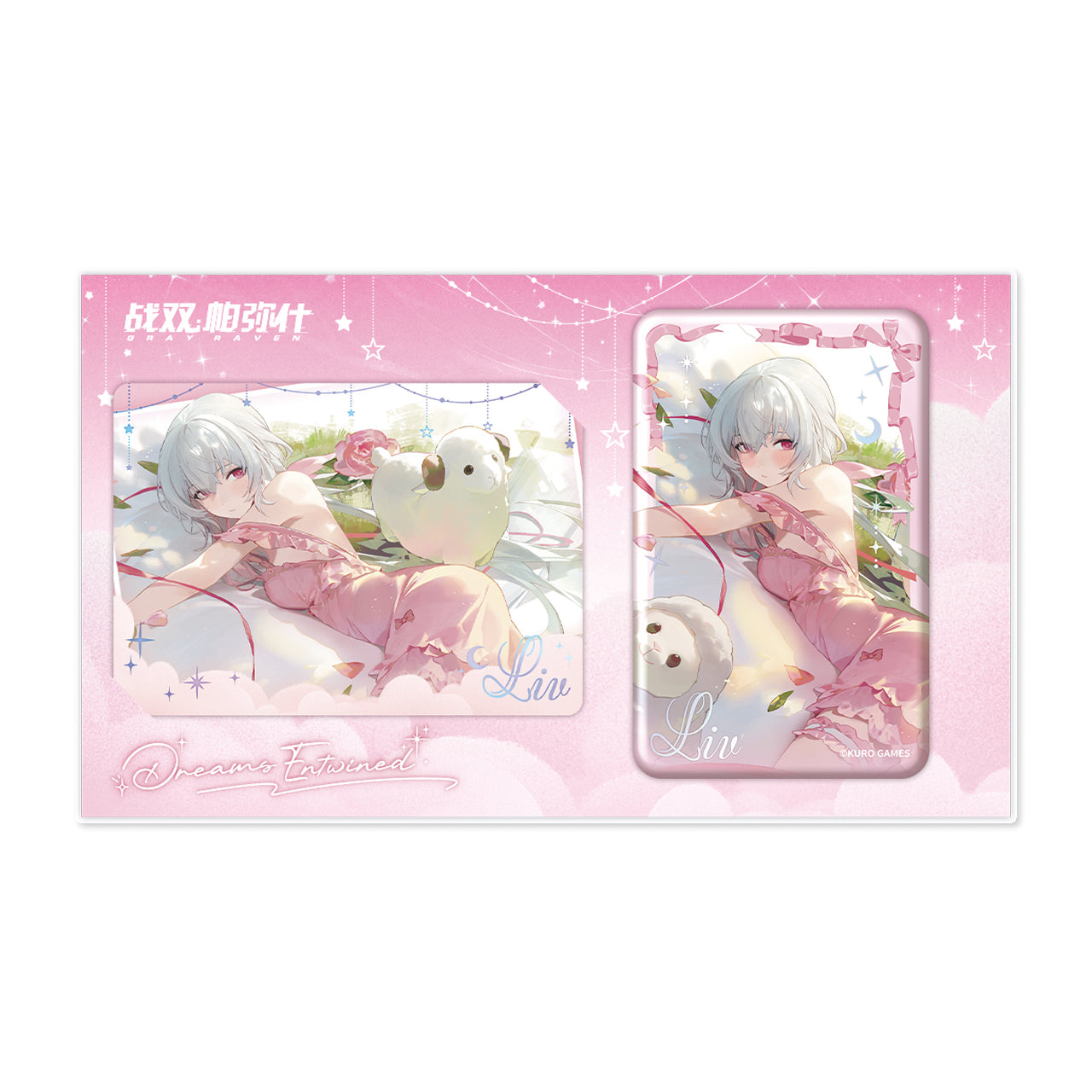 Pre-Order Punishing: Gray Raven - 6th Anniversary Dreams Entwined Badge Mini Card Set