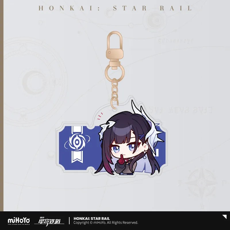 Honkai: Star Rail - Pom-Pom Gallery Acrylic Keychain