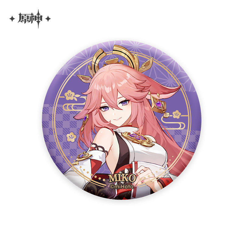 Genshin Impact - Inazuma Character Badges