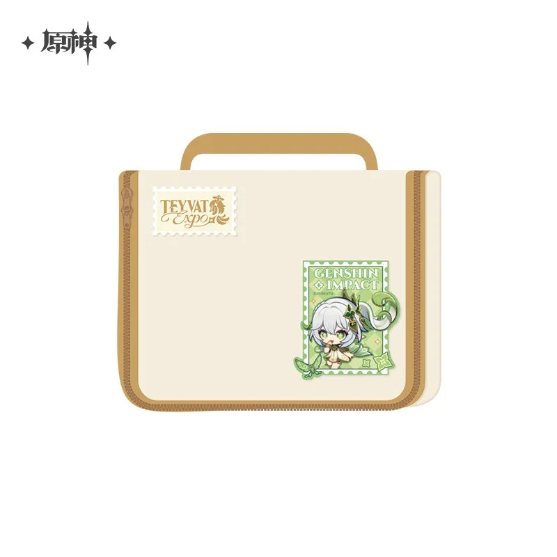 Genshin Impact - Teyvat Expo Series Toiletry Bags (Including embroidered patch)