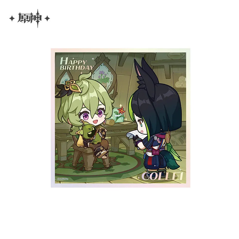 Genshin Impact - Auspicious Moments Series Mini Shikishi