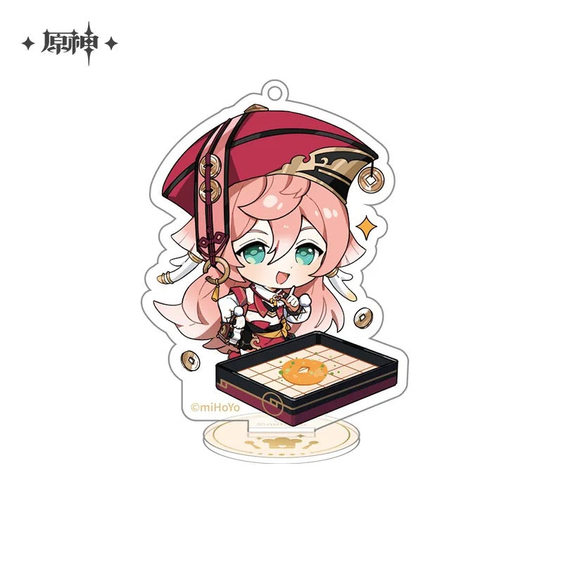 Genshin Impact Delicious Party Character Chibi Acrylic Standees