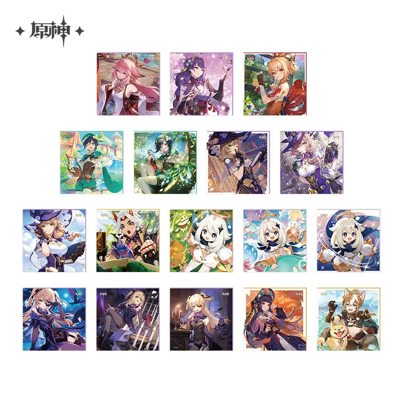 Genshin Impact Day of Destiny Series Shikishi