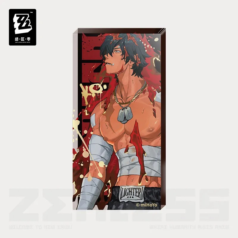 Pre-Order Zenless Zone Zero - Frequencies Visuals Series Lighter Badge/Acrylic Block/Laser Ticket Set