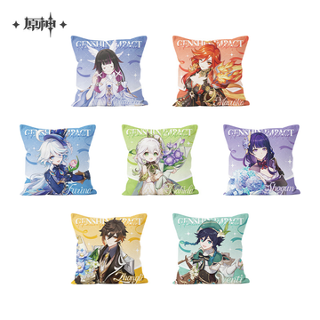 Pre-Order Genshin Impact - 5th Anniversary Celebration Series Pillow Case