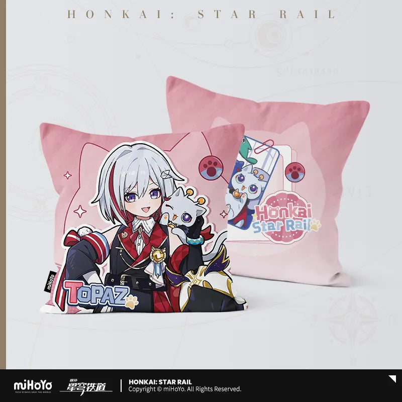 Honkai: Star Rail - Little Cat Series Square Pillow