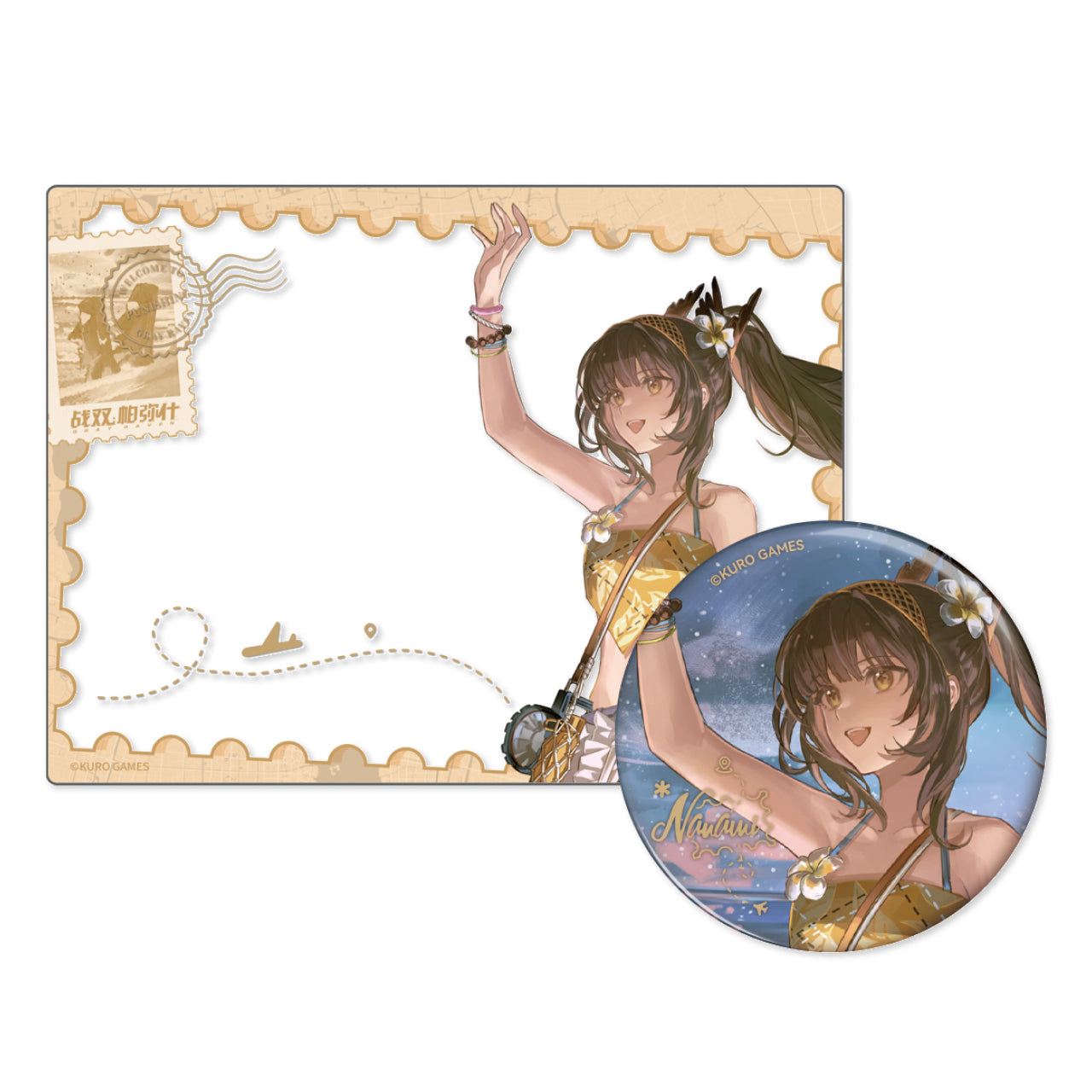 Pre-Order Punishing: Gray Raven - 6th Anniversary Echoes of Elsewhere Badge Transparent Card Set