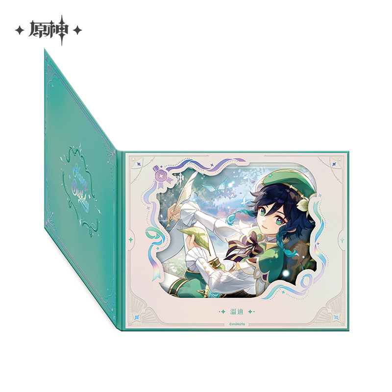 Pre-Order Genshin Impact - Day of Destiny Birthday Series Flip-Style Framed Shikishi 2025