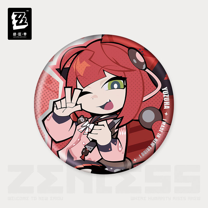 Zenless Zone Zero - New Eridu Series Chibi Tinplate Badge: Spook Shack