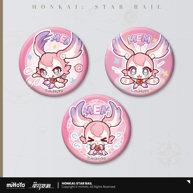 Honkai: Star Rail - Pom-Pom Gallery Pom-Pom Badge Set (Set of 3)