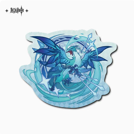 Genshin Impact - Windblume's Breath Theme Die-Cut Mouse Pad