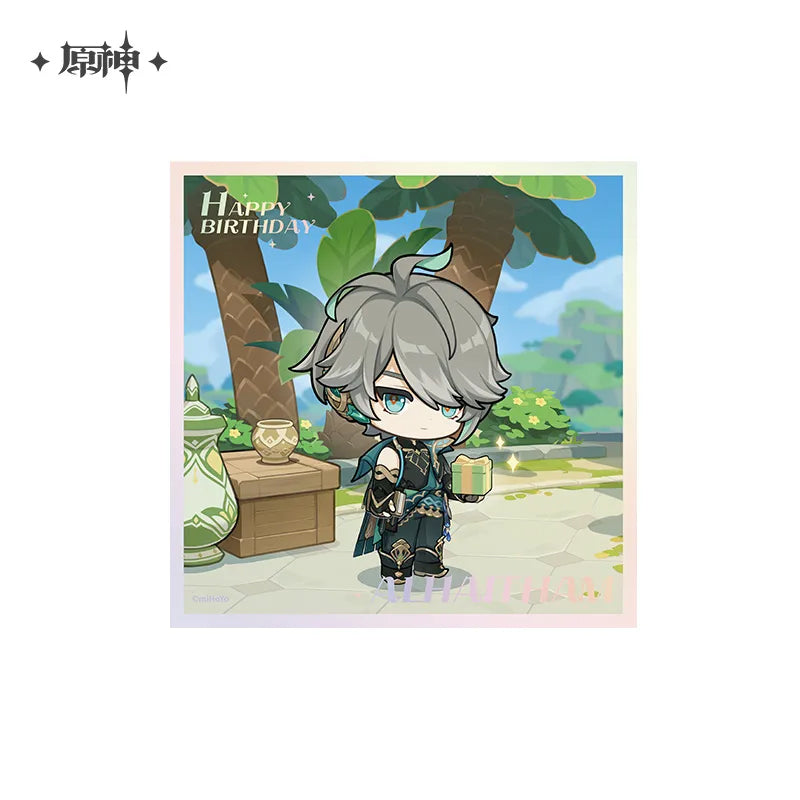 Genshin Impact - Auspicious Moments Series Mini Shikishi