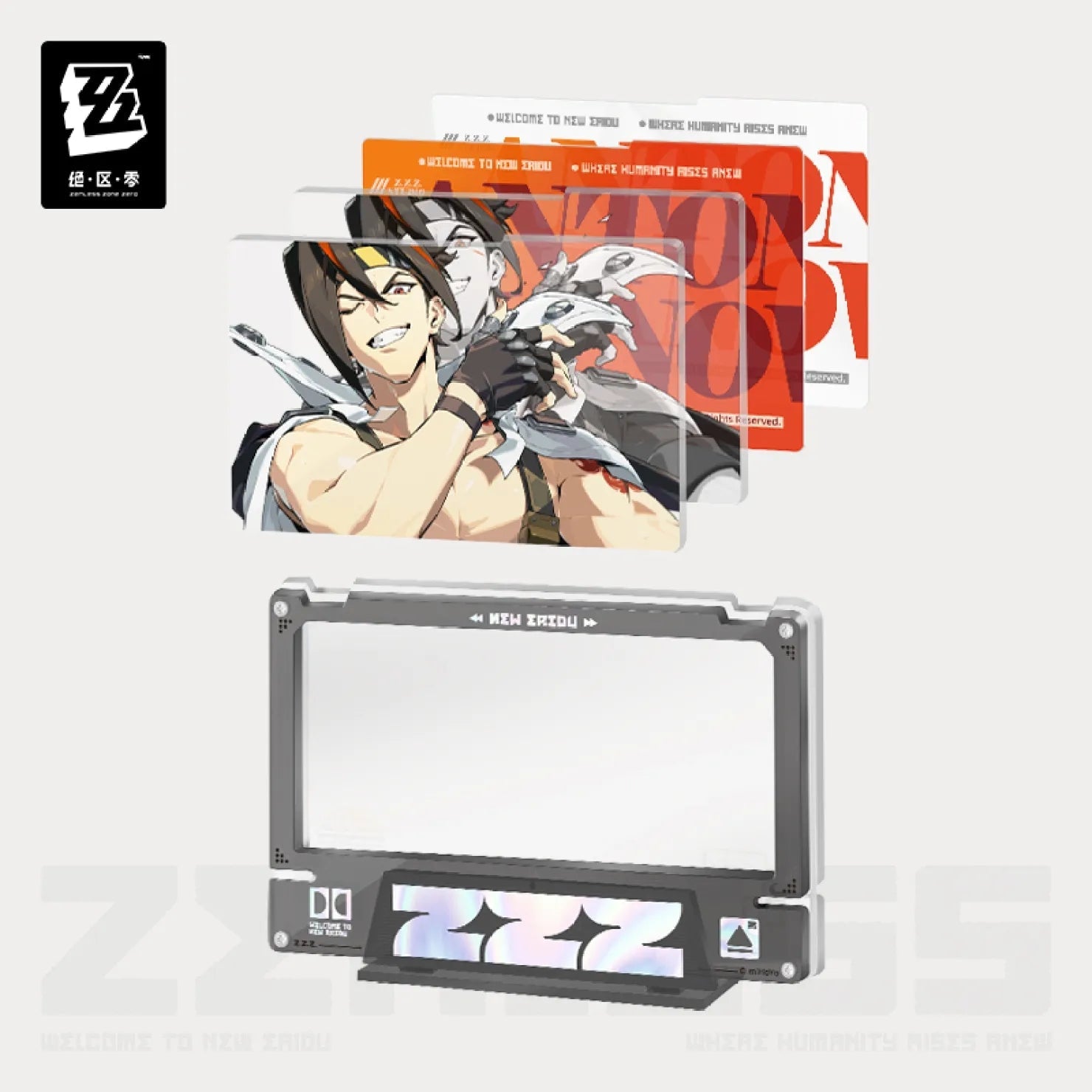 Pre-Order Zenless Zone Zero - Mindscape Cinema Layered Acrylic Block : Belobog Heavy Industries