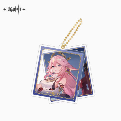 Genshin Impact Theme Double Piece Acrylic Keychain