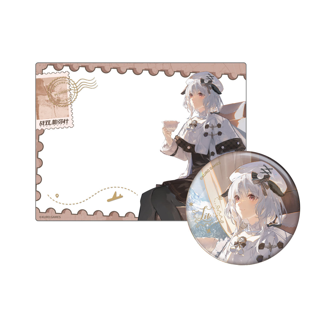 Pre-Order Punishing: Gray Raven - 6th Anniversary Echoes of Elsewhere Badge Transparent Card Set