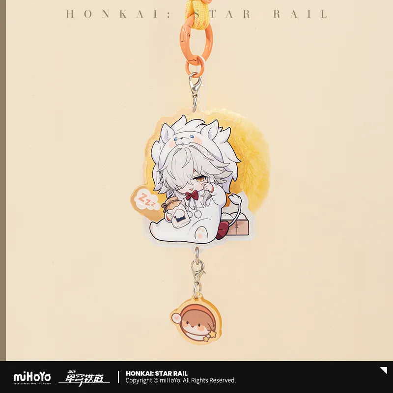 Pre-Order Honkai: Star Rail - Boys' Dormitory Series Chibi Character Acrylic Keychain