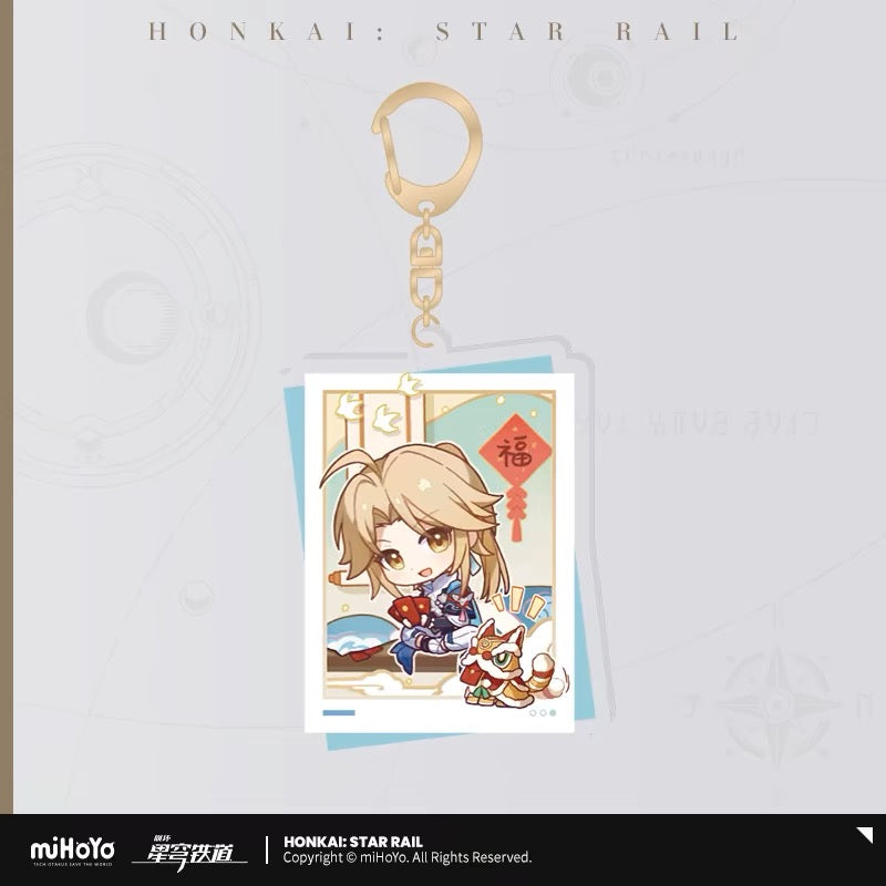 Honkai: Star Rail - Chinese New Year Themed Acrylic Keychain