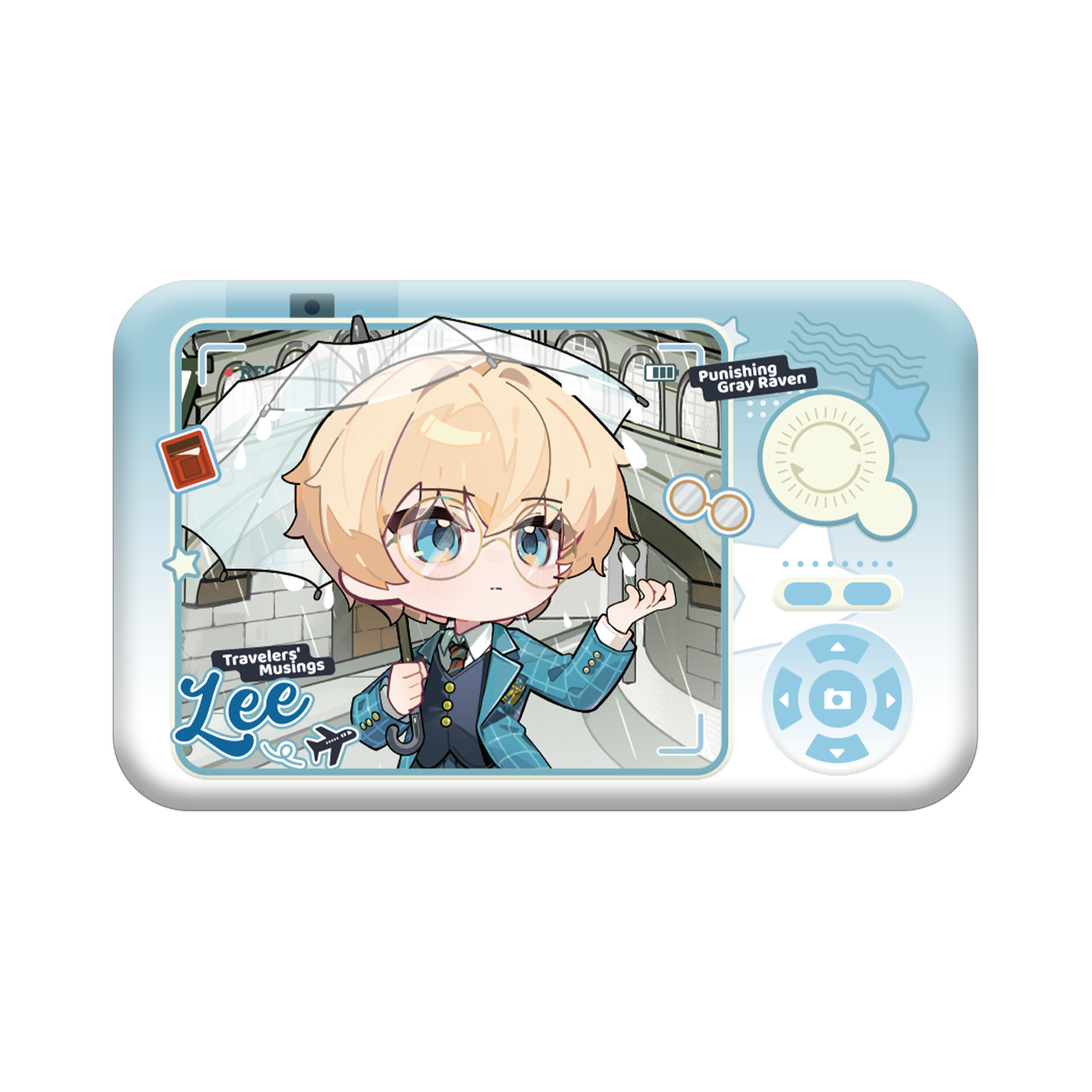 [Pre-Order] Punishing: Gray Raven Travelers' Musings Chibi Tinplate Badge