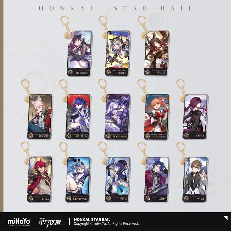 Honkai: Star Rail - Standing Design Series Character Keychain - The Nihility