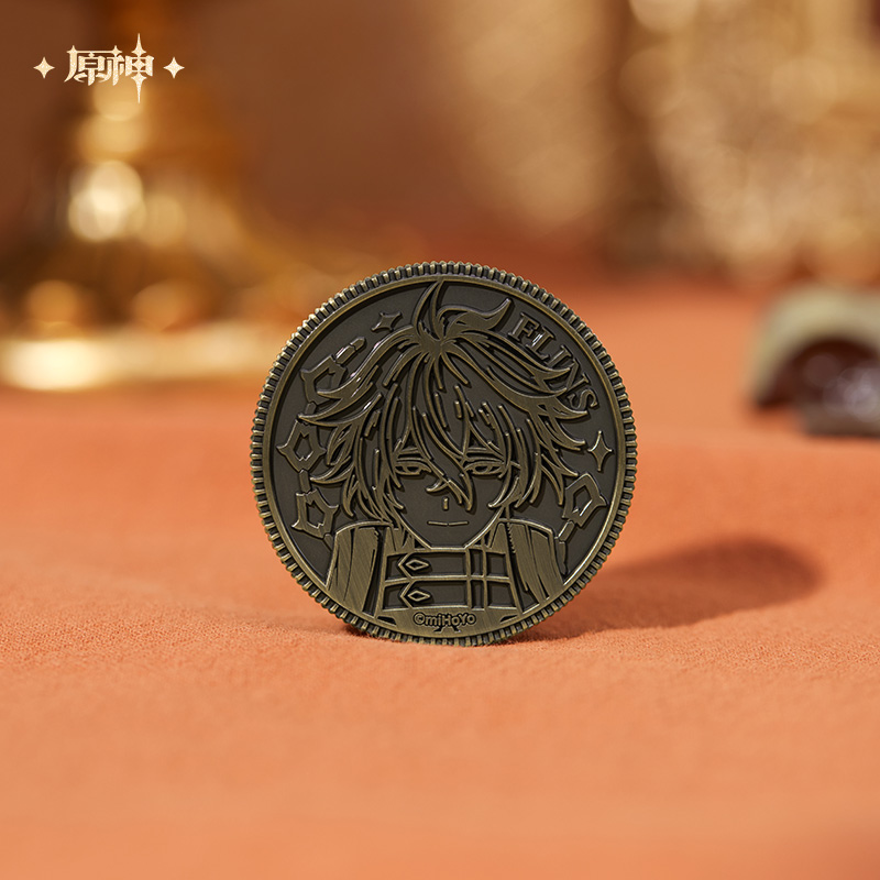 Pre-Order Genshin Impact - Flins Decision Coin Necklace Set