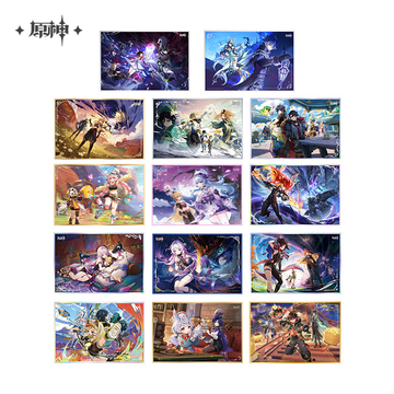 Genshin Impact - Theme Series Acrylic Shikishi