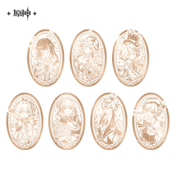 Pre-Order Genshin Impact - 5th Anniversary Series Mirror Badge