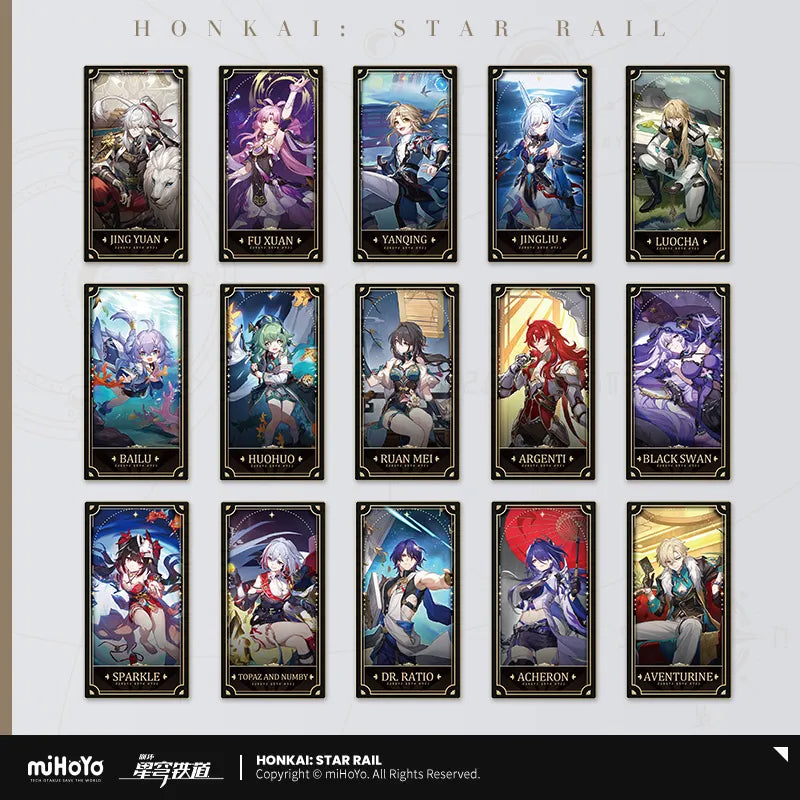 Honkai: Star Rail - 1st Anniversary Collectible Card Blind Box B Group