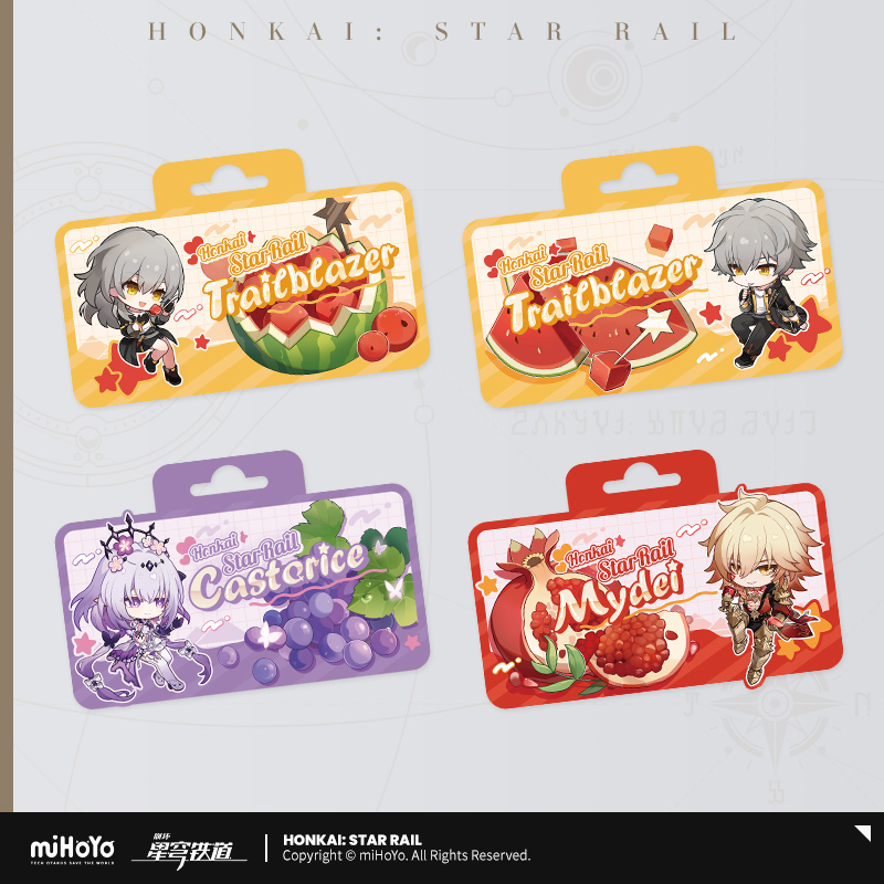 Pre-Order Honkai: Star Rail - Fruity Summer Series Chibi Acrylic Clip