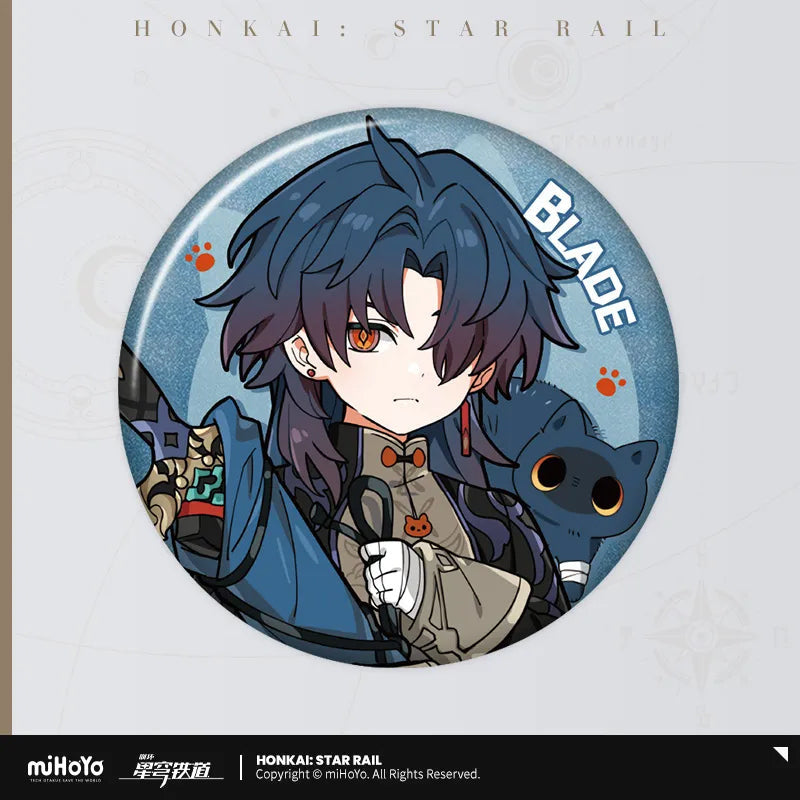 Honkai: Star Rail - Little Cat Series Tinplate Badge