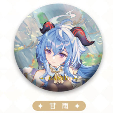 Genshin Impact Theme Character Badge
