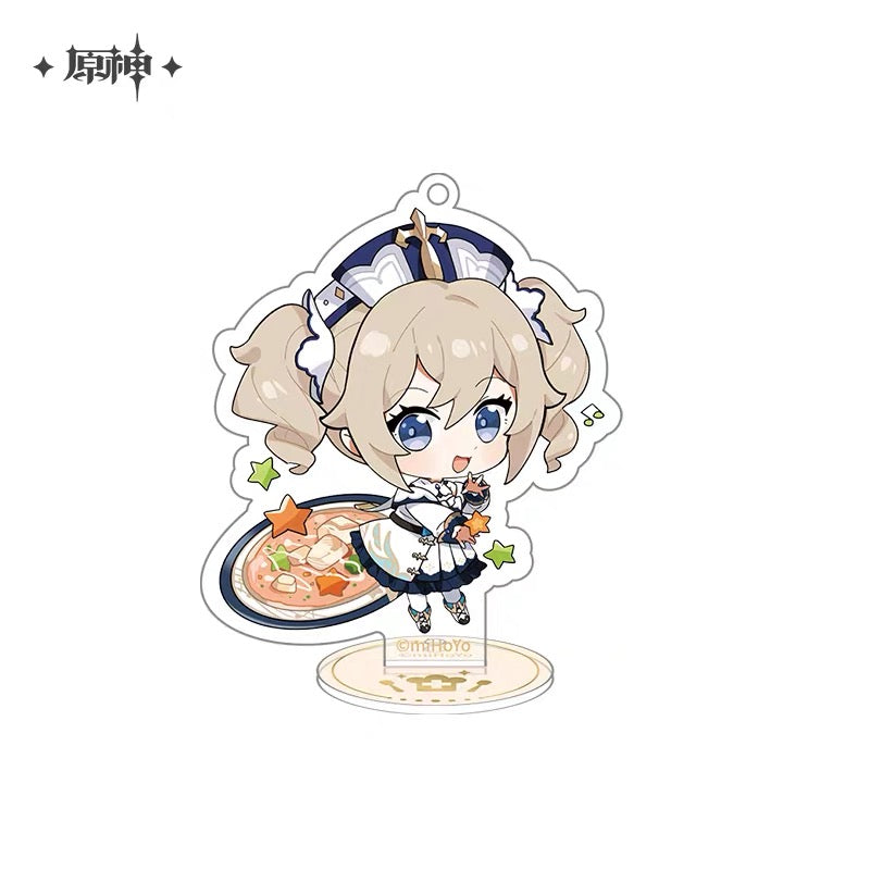 Genshin Impact Delicious Party Character Chibi Acrylic Standees