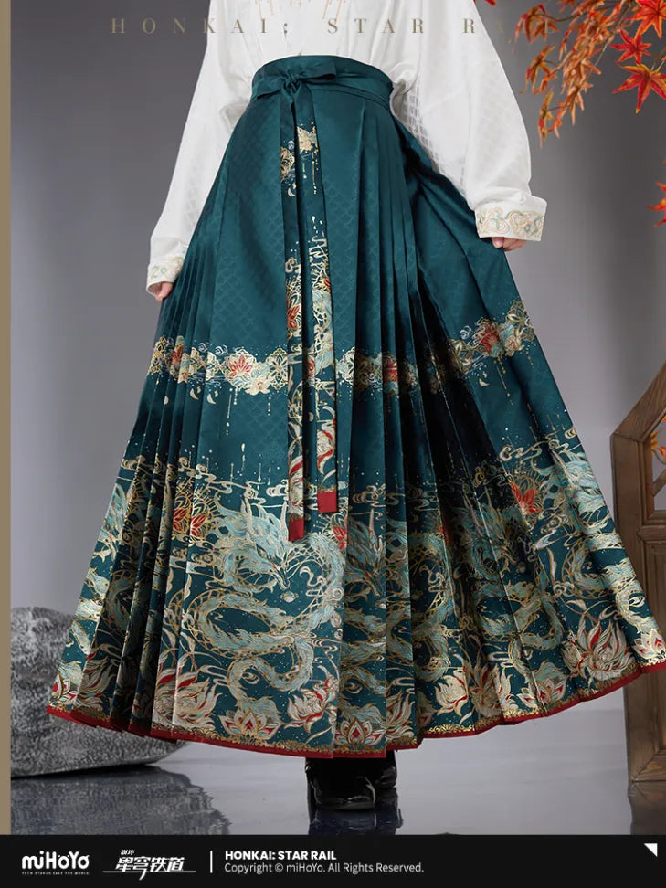 Honkai: Star Rail - Dan Heng ¡¤ lmbibitor Lunae Impression One-Piece Horse-Face Dress