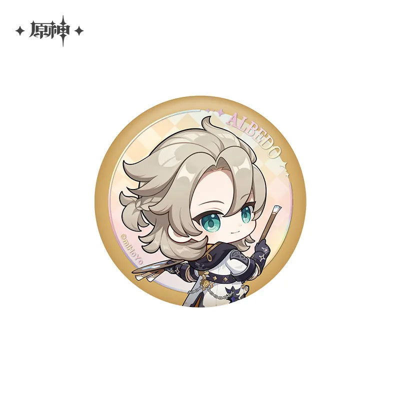 Genshin Impact - Teyvat Nature Discovery Tour Series Chibi Badge