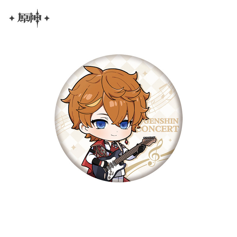 Genshin Concert 2023 Melodies of an Endless Journey Chibi Badges