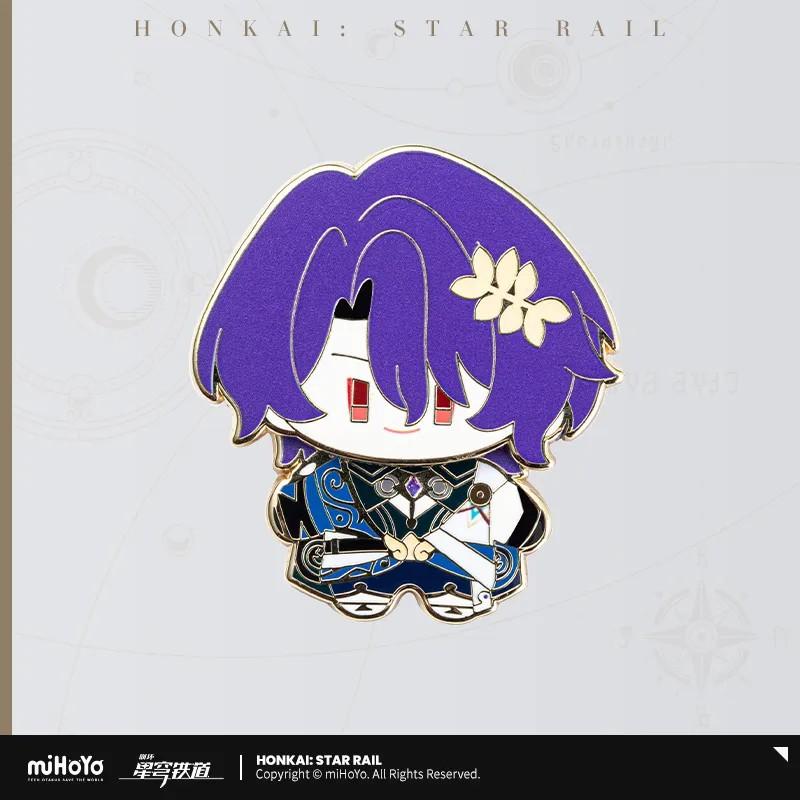 Pre-Order Honkai: Star Rail - Chibi Plushie Series Metal Badge