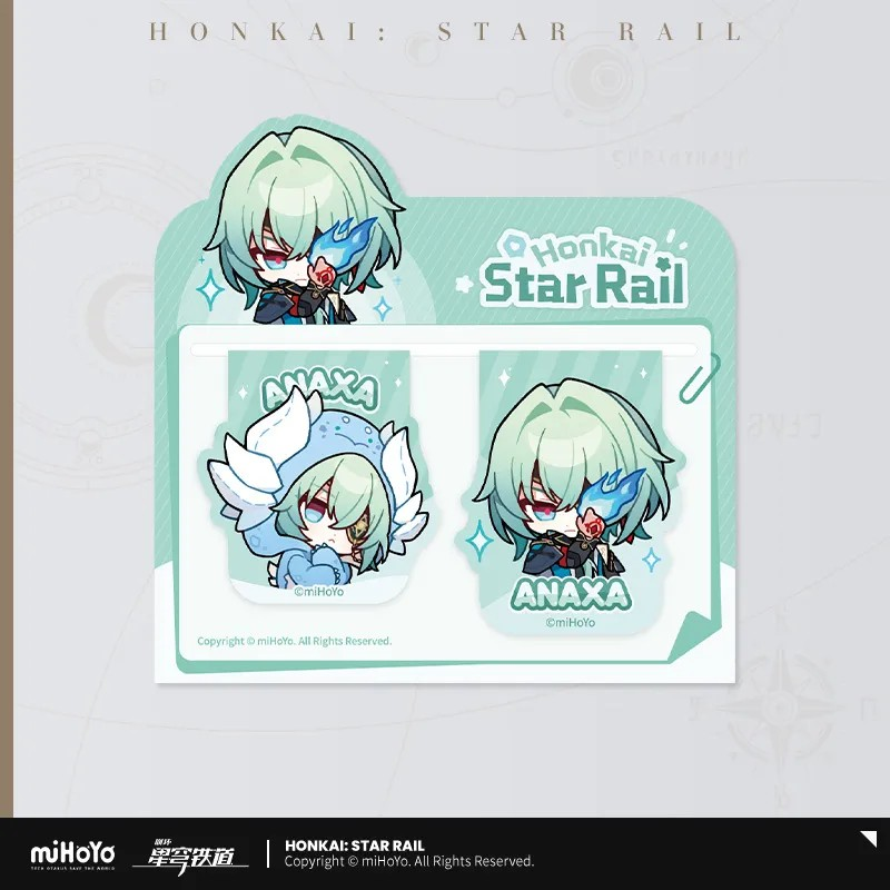 Honkai: Star Rail - Pom-Pom Gallery Soft Magnet Bookmark Set