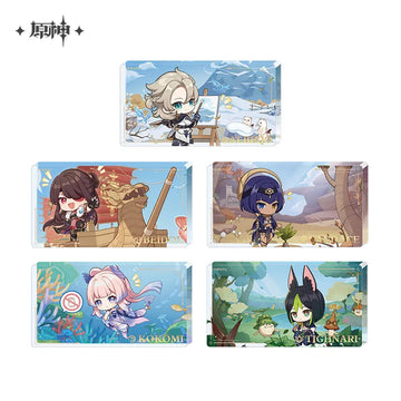 Genshin Impact - Teyvat Nature Discovery Tour Series Chibi Acrylic Block