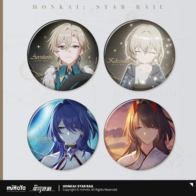 Honkai: Star Rail - The Memories We Share Series Badge Set