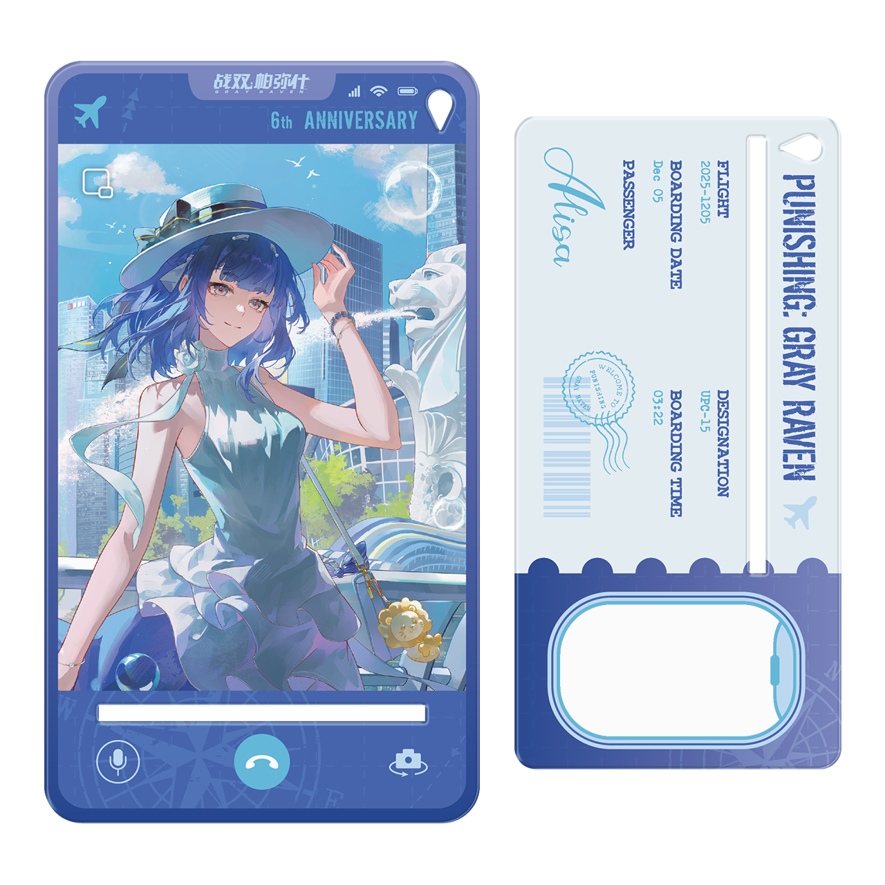 Pre-Order Punishing: Gray Raven - 6th Anniversary Echoes of Elsewhere Display Standee