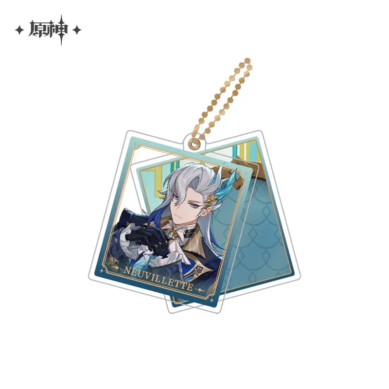 Genshin Impact Theme Double Piece Acrylic Keychain