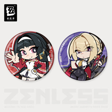 Zenless Zone Zero - New Eridu Series Chibi Tinplate Badge: Stars of Lyra