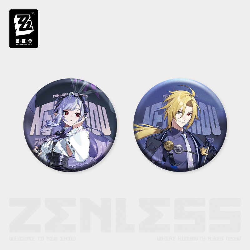 Pre-Order Zenless Zone Zero - Standing Design Series Tinplate Badge: Mockingbird
