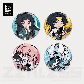 Zenless Zone Zero - New Eridu Series Chibi Tinplate Badge: Hollow Special Operations Section 6