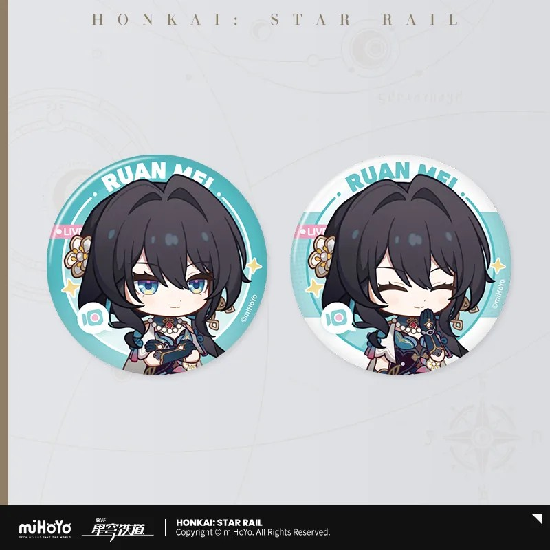 Honkai: Star Rail - Owlbert's Reception Room Series Badge Set