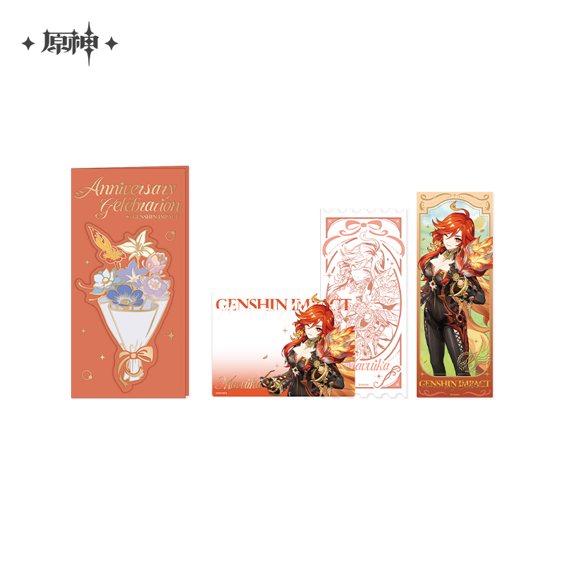 Pre-Order Genshin Impact - 5th Anniversary Series Commemorative Ticket Set
