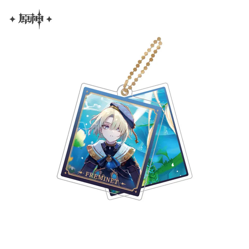 Genshin Impact Theme Double Piece Acrylic Keychain