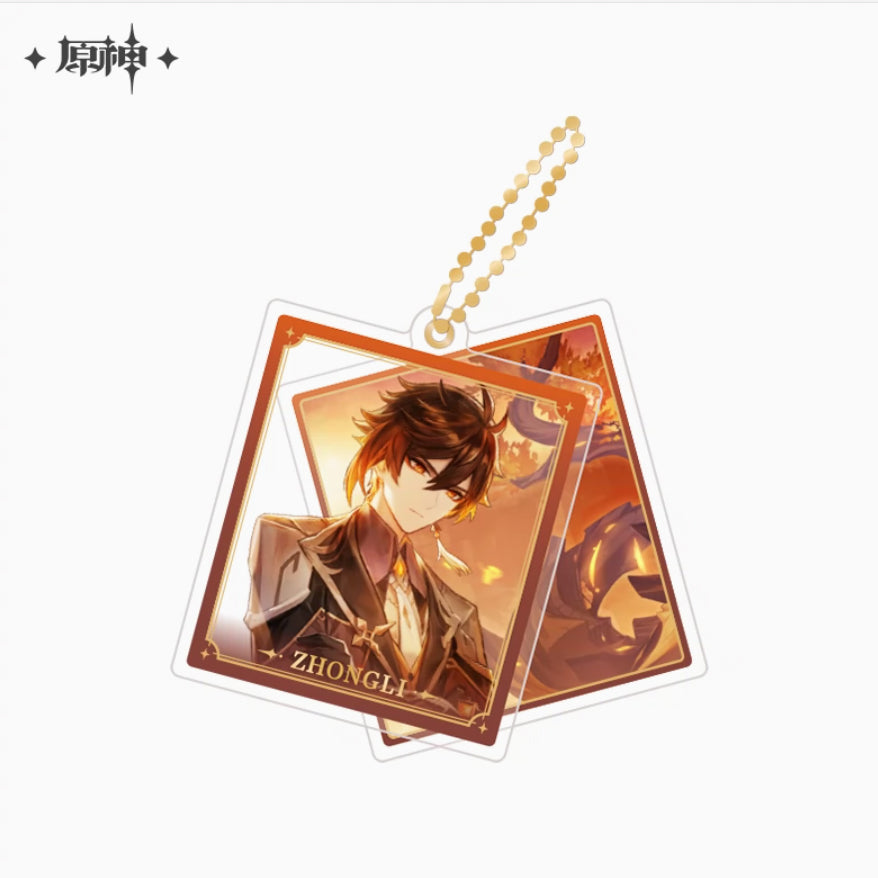 Genshin Impact Theme Double Piece Acrylic Keychain