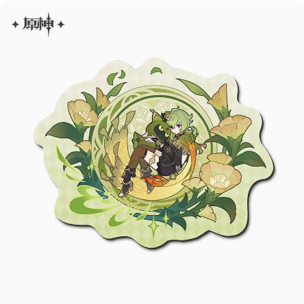 Genshin Impact - Windblume's Breath Theme Die-Cut Mouse Pad